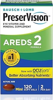 Preservision AREDS 2 Formula, 120 Soft Gels
