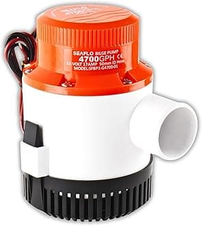 Seaflo 4700 GPH 12v Heavy Duty Electric Bilge Pump (4700gph 12v)