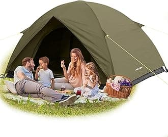 JAICOM Tent, 2-4 Man Tents for Camping, 4 Seasons Waterproof & Windproof Dome Tent, Ultralight, Easy Setup for Outdoor, Backpacking, Hiking, Camping, Garden