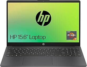 HP 15.6" Laptop, AMD Ryzen 3-7320U Processor, 4 GB RAM, 128 GB SSD, AMD Radeon Graphics, FHD Display, Up to 10hrs battery, Win 11, Dual Speakers, Chalkboard Gray, 15-fc0003sa