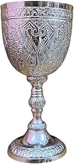 Chrome Silver Goblet
