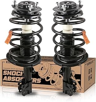 Front Suspension Struts Shocks Complete Assembly Shock Absorbers w/Coil Spring 172206 172205 Compatible for Toyota Camry Avalon Solara Lexus ES330 2004 2005 2006 (Set of 2)
