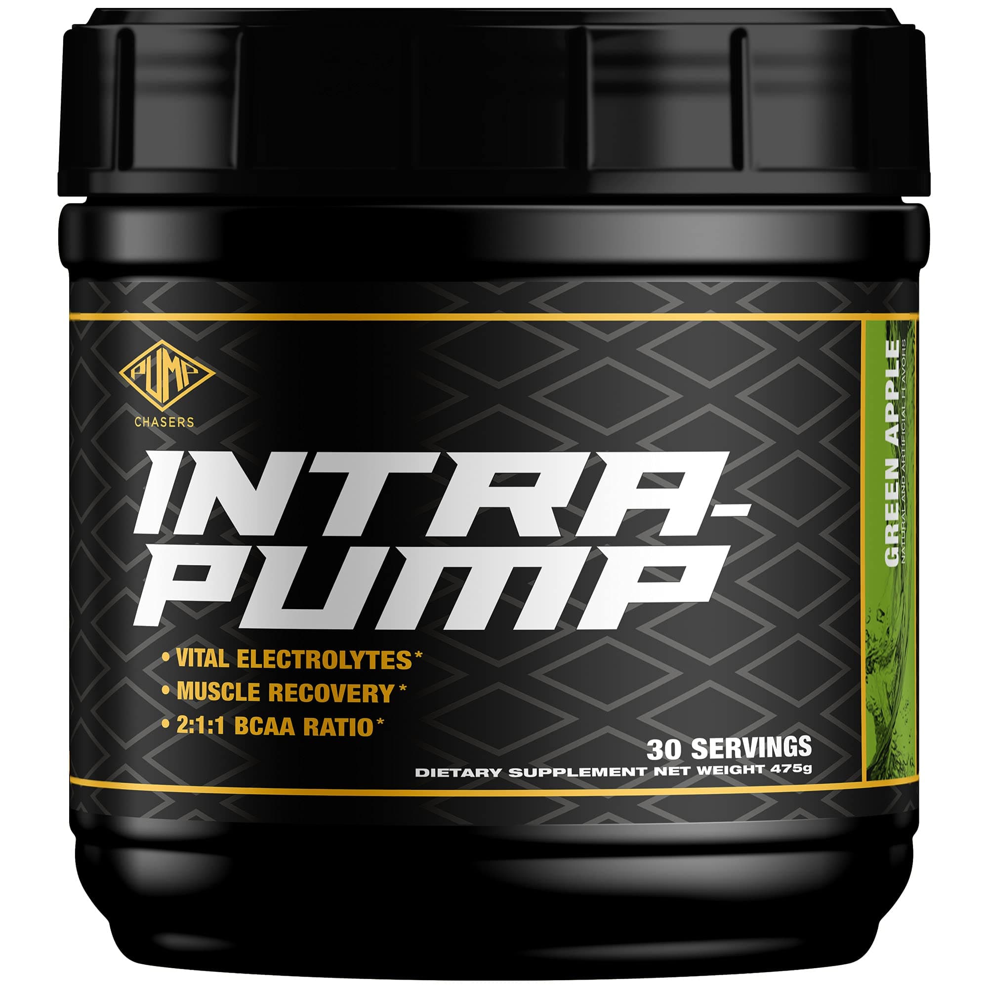 Pump Chasers Intrapump Green Apple - Intraworkout BCAA Supplement