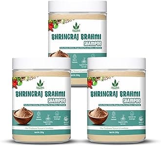 Havintha Natural Shampoo for Hair | With Amla Reetha Shikakai Methidana Hibiscus Bhringraj Brahmi and Flax Seed Powder | Herbal Shampoo | Men & Women 250 g (Pack of 3)