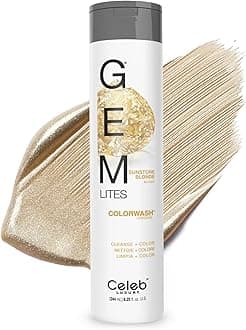 Celeb Luxury Gem Lites Semi Permanent Colourwash Shampoo Blonde - Sunstone 240ml