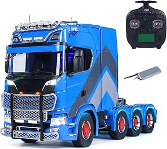 TOUCAN RC HOBBY 770S 1/14 RC Tractor Truck 8x8 Metal Chassis Remote Control Lorry ST8 Battery