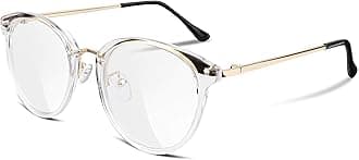 FEISEDY B2260 B2260 Women's Glasses Frame, Round Glasses, Large Size, Highly Durable, Unisex