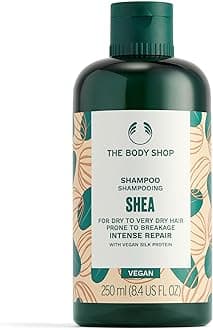 The Body Shop Shea Intense Repair Shampoo (1x 250ml), Shampoo for Dry Hair, Repair & Gently Cleanse, with Shea Butter, Shampoo for Dry, Breakage-Prone Hair