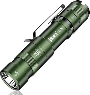 L3 Flashlights High Lumens, 3000 Lumen Tactical Flashlight Rechargeable, Dual-Way USB C Charging 7 Light Mode, IP68 Bright Flash Light for Emergency, Outdoor, Camping, Tool Gifts for Men