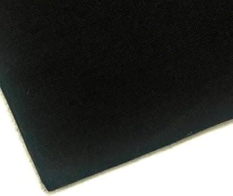 Plain 100% Cotton Fabric - 60 INCH Wide - 10 Colors by M&J® (Black, 10 METRE)