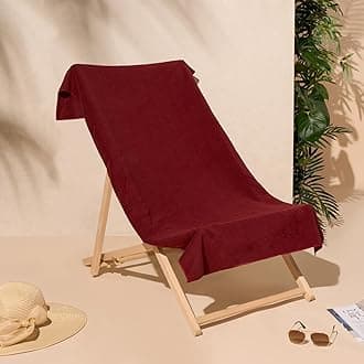 Brentfords Burgundy Red Adults Gym Towel, Super Soft Microfibre Quick Dry Towel, 71cm x 152cm, TR000151