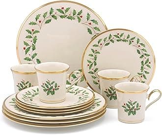 Holiday 12-Piece Dinnerware Set