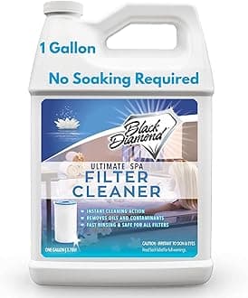 Black Diamond Stoneworks Ultimate Spa Filter Cleaner Fast-Acting Spray for Hot Tub, Jacuzzi & Pool Filters.