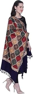 Women's Kashmiri Aari Embroidered Wool Stole