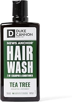 Duke Cannon Supply Co. News Anchor® 2-in-1 Hair Wash - Tea Tree, 14 oz.