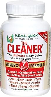 Century Systems The Cleaner Detox, Powerful 7-Day Complete Internal Cleansing Formula for Women, Support Digestive Health, 52 Vegetarian Capsules
