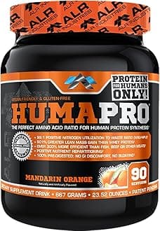 Humapro, Protein Matrix Formulated for Humans, Waste Less. Gain Lean Muscle, Mandarin Orange, 667 Gram