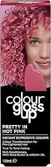 Clairol Colour Gloss Up Conditioner, Pretty In Hot Pink, 130ml