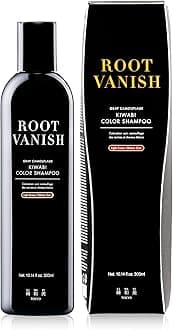 Hair Color Shampoo for Gray Coverage – Gradual, All Natural Hair Dye Shampoo for Women & Men – Hydrating, Sulfate-Free & Ammonia-Free – Color-Depositing Formula with 31 Botanicals (Light Brown)