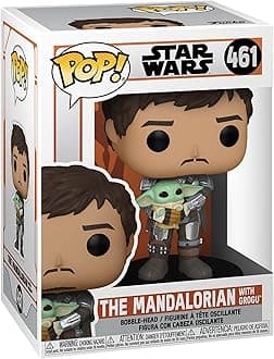 Funko POP! Star Wars: The Mandalorian - Mando Holding Child- Baby Yoda #461