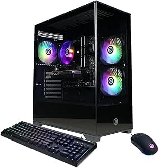Gamer Master Gaming PC, AMD Ryzen 5 5500 3.6GHz, Radeon RX 6400 4GB, 16GB DDR4, 500GB PCIe Gen4 SSD, WiFi Ready & Windows 11 Home (GMA3100A)