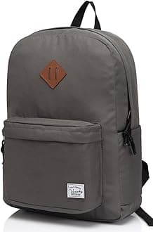 Lightweight School Backpack, Water Resistant 20 Liters Backpack for Teen Girls Boys Rucksack for Men Women, Travel Backpack, Casual Daypack