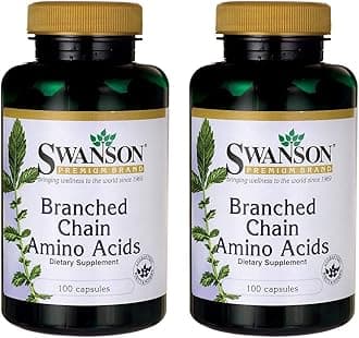 Swanson Branched-Chain Amino Acids 100 Capsules (2 Pack)