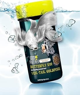 Purify Series for Koi Fish Food, Floating Fish Pellets, All Natural Ingredients, Suitable for Veil-Tail Goldfish 2.29 oz (Pack of 1)