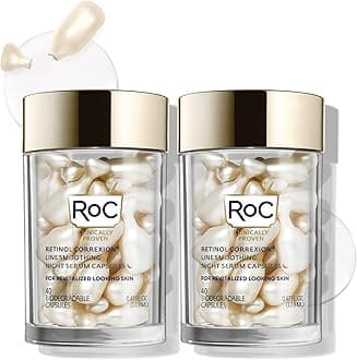 Retinol Correxion Line Smoothing Night Retinol Serum, 80 Capsules (Limited Edition Value Set)