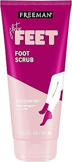Bare Foot Exfoliating foot scrub Peppermint and Plum 5.3 oz