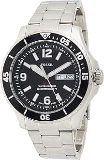 Men's FB-02 Three-Hand Date Stainless Steel Watch