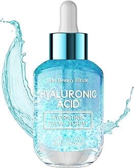 Hyaluronic Acid Anti Aging Facial Serum - Anti Aging, Rejuvenating & Hydrating Face Serum - Reduces Wrinkles & Fine Lines, Evens & Restores Skin Tone - Skin Care Made in Korea - 50mL / 1.69 fl. Oz