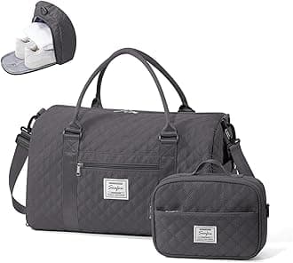 Gym Bag Womens,Travel Duffel Carry on Bag Sport Tote Bag Weekend Overnight Bag