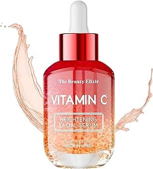 Vitamin C Serum For Face - Dermatologist Tested - Anti-Aging & Dark Spot Remover - Brightening, Korean Skin Care For Glass Skin - All Skin Types - 1.69Oz