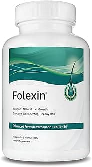 Biotin, Fo-Ti, Tyrosine, Vitamins, Minerals and Herbal Extracts Tab for Hair Growth- 60 Capsules