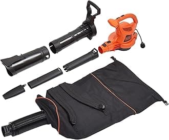 BLACK+DECKER BEBL7000 Back Pack Leaf Blower Vacuum and Mulcher