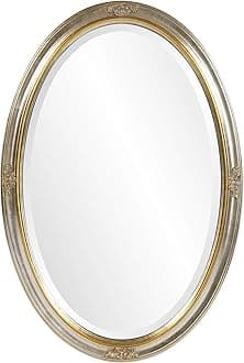 Howard Elliott CollectionCarlton Mirror, 22 x 32 Inch, Stainless Steel