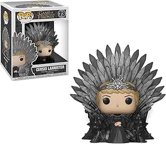 POP! Deluxe: Game 0: Cersei Lannister Sitting on Iron Throne Collectible Figure - Game of Thrones - Collectible Vinyl Figure - Gift Idea - Official Merchandise - for Kids & Adults - TV Fans