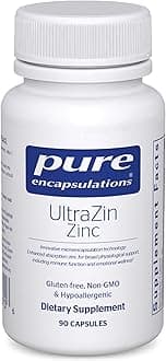 UltraZin Zinc - Enhanced Absorption Mineral Support for Metabolism and Immune Health* - 90 Capsules