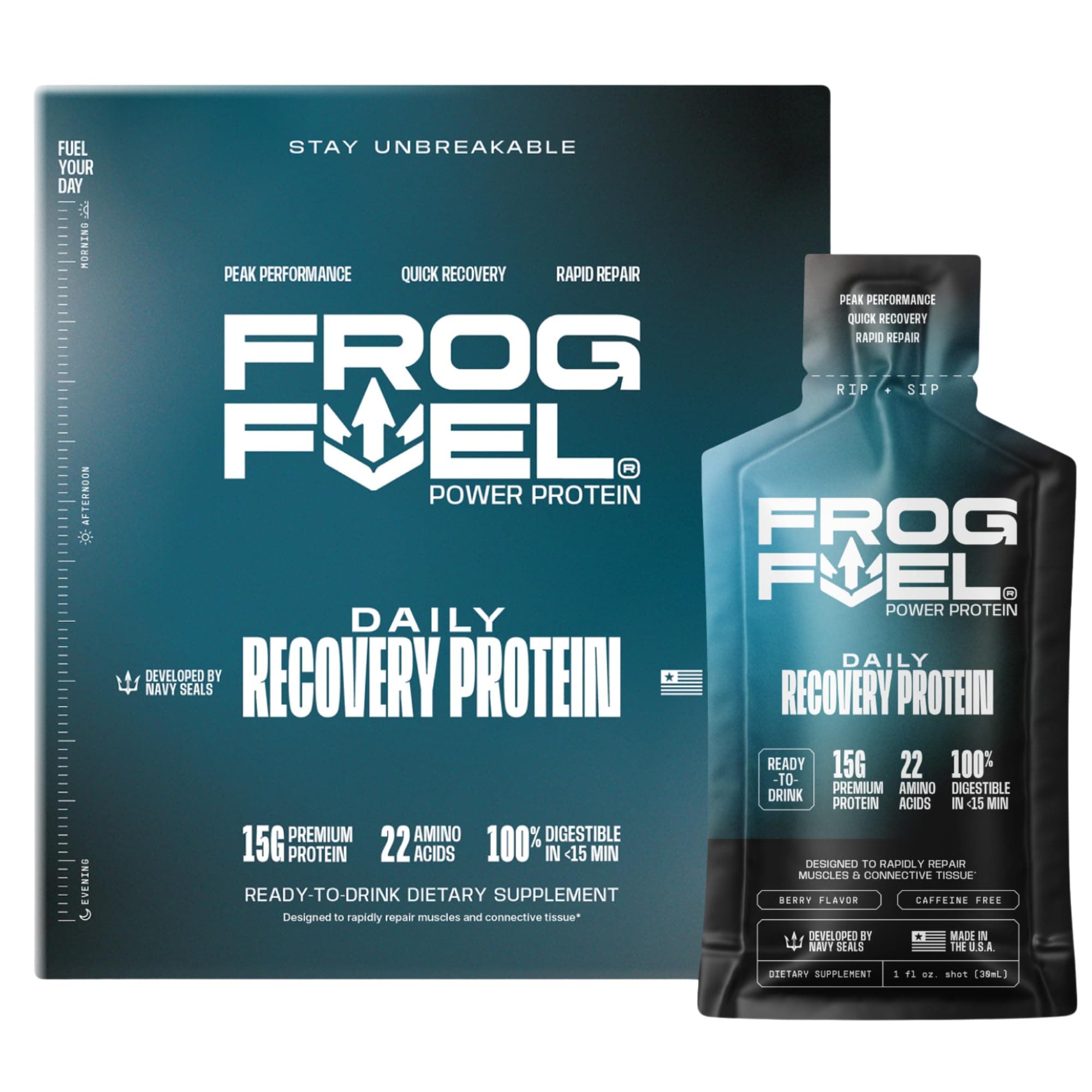 Frog Fuel Power Regular Protein Shot 15g Protein Nano Hydrolyzed