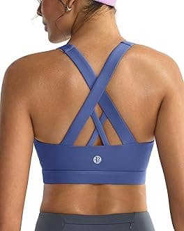 RUNNING GIRL womens Full Coverage Sports Bra