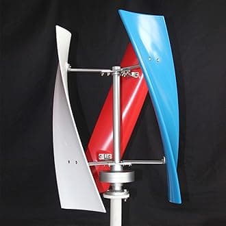 Wind Turbine Generator Kit Wind Generator Power Turbine Vertical 3 Blade With Controller 400w 12v/24v Suited For Boats, Gazebos, Cabins Mobile Corporate And Industrial Energy Supplem