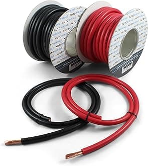 Automotive Hi-Flex 170 Amp 25mm² 4 AWG Battery/Starter/Inverter/Welding PVC Cable Wire (Black, 6 Metre)