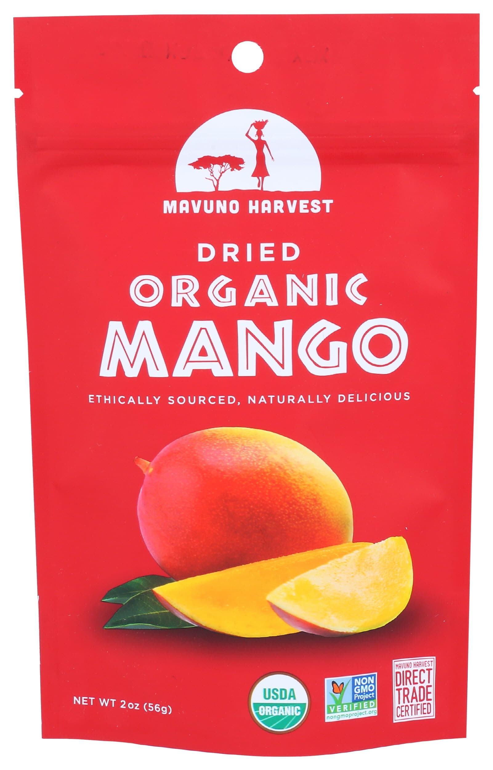 Dried Mango, Organic, 2 oz