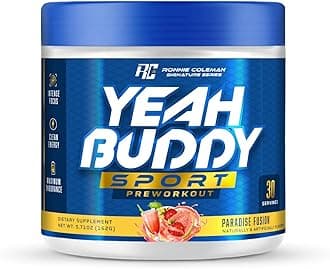 NEW Pre Workout Powder for Women & Men, Preworkout w/Amino Acid Beta Alanine, L Citrulline, Caffeine for Energy Support, Endurance & Focus, Paradise Fusion 30 Serving