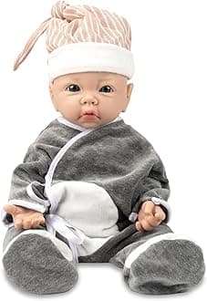 Vollence 17 inch Full Body Silicone Dolls Boy Anatomically Correct Real Silicone Baby Dolls Toys for Kids Toddlers Child Children Birthday Chirstmas Gifts - Boy