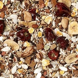 Johnston & Jeff Low Sunflower Diet for African Greys Parrot Food, 12.75 kg