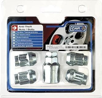 Sumex Anti Theft Locking Wheel Bolt Nuts & Key (12x1.50) to fit Jaguar X-Type