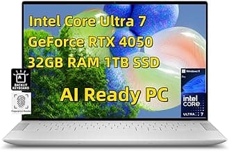 NewDell XPS 14 9440 Business Laptop, 14" FHD+ Infinity Edge, Intel Core Ultra 7 155H, 32GB LPDDR5X RAM, 1TB SSD GeForce RTX 4050, Backlit KYB Thunderbolt 4, Fingerprint Win 11 Pro AI PC w/AI Copilot