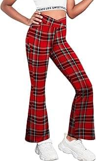 Zaclotre Girls Flare Leggings High Waisted V Crossover Casual Yoga Bell Bottoms with Pockets Pants for Kid
